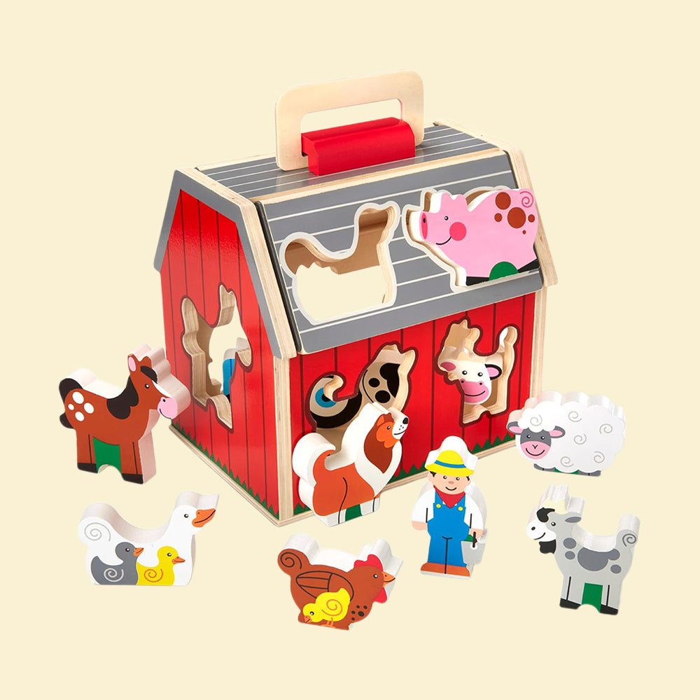 Wooden Barn Toy