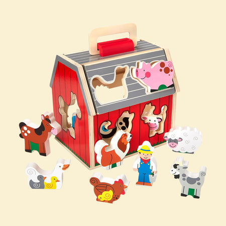 Wooden Barn Toy