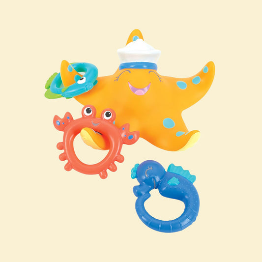 Starfish Ring Toss Bath Toy