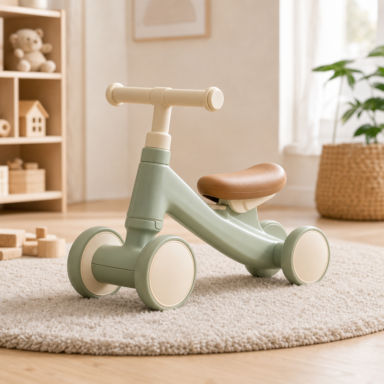 Baby Balance Bike lifestyle scene image