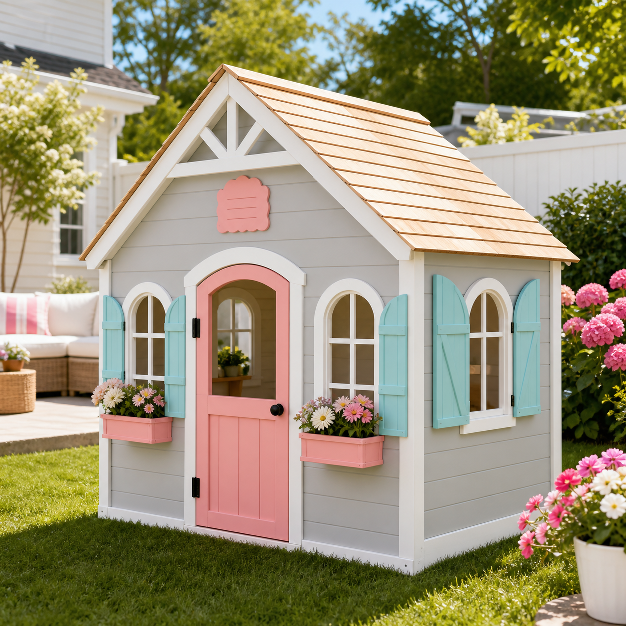 Cottage Playhouse lifestyle scene image