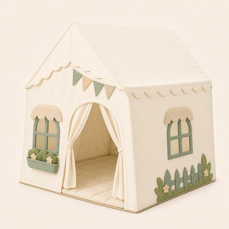 Cozy Cottage Play Tent Cream variant image