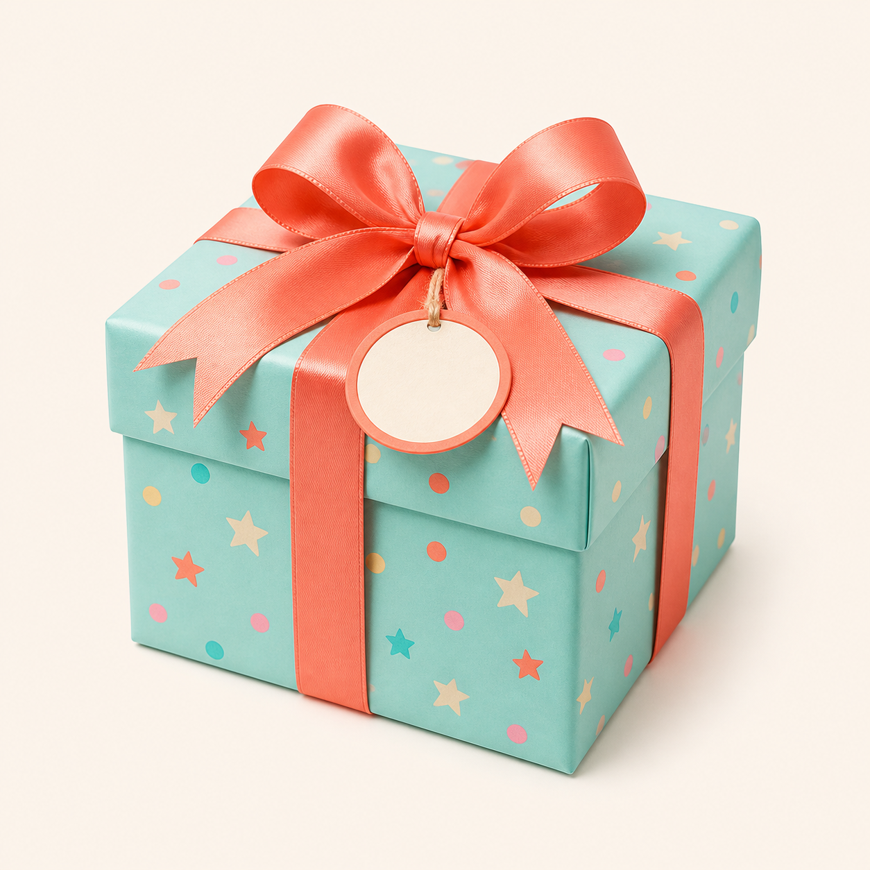 Gift wrapping service clean product image