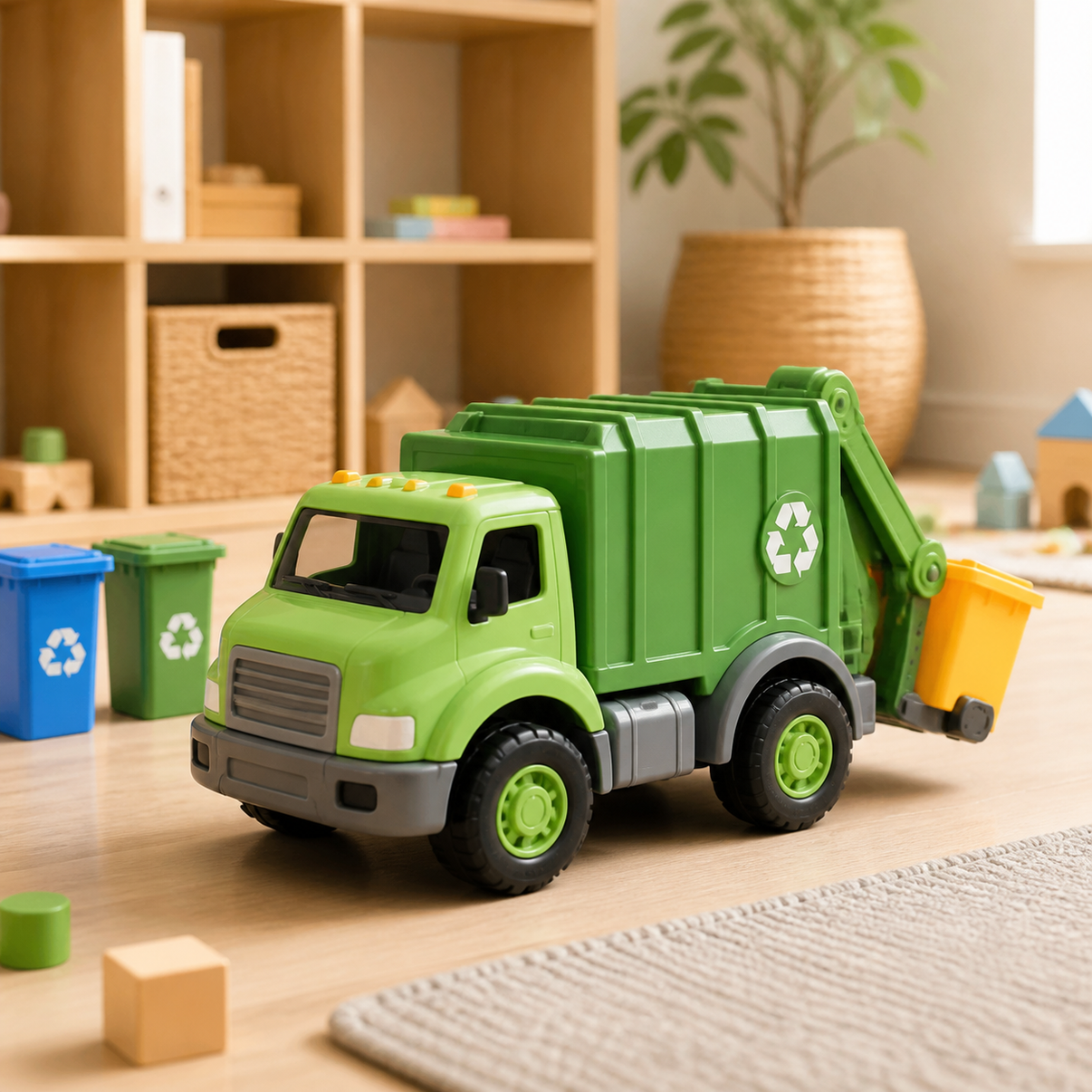 Recycling Truck lifestyle scene image