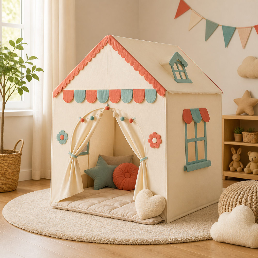 Cozy Cottage Play Tent lifestyle scene image
