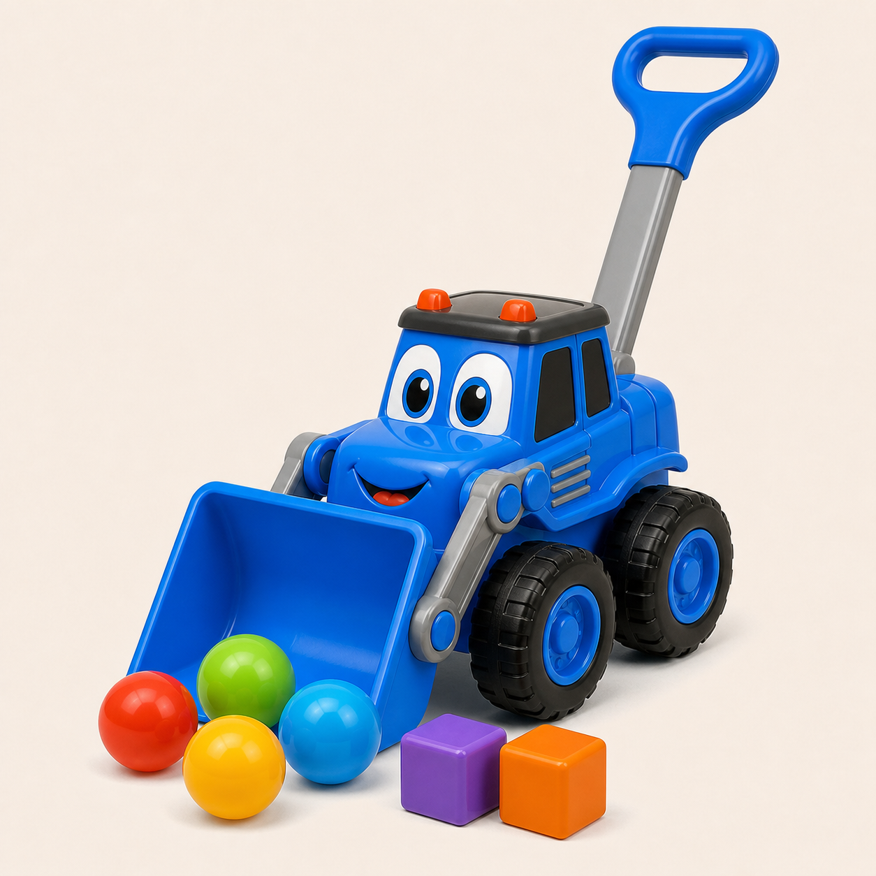 Push & Scoop Loader Toy Blue variant image