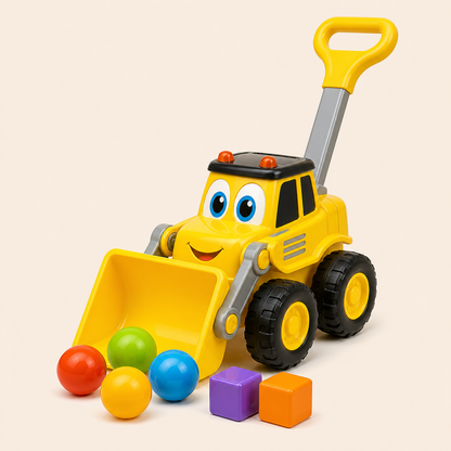 Push & Scoop Loader Toy Yellow variant image