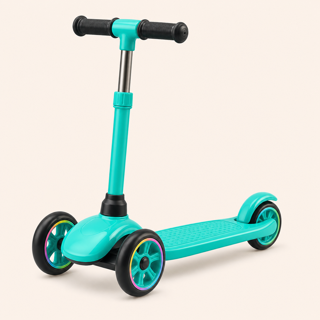 Toddler Scooter Bright Cyan Green variant image