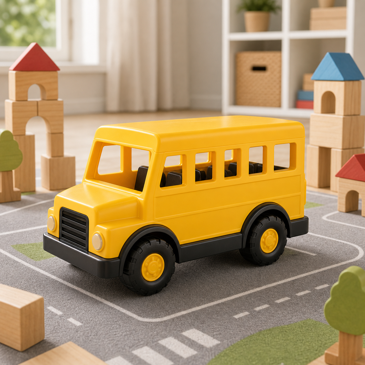 Toys School Bus lifestyle scene image