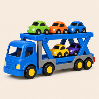 Transport Car Carrier Truck Blue variant image