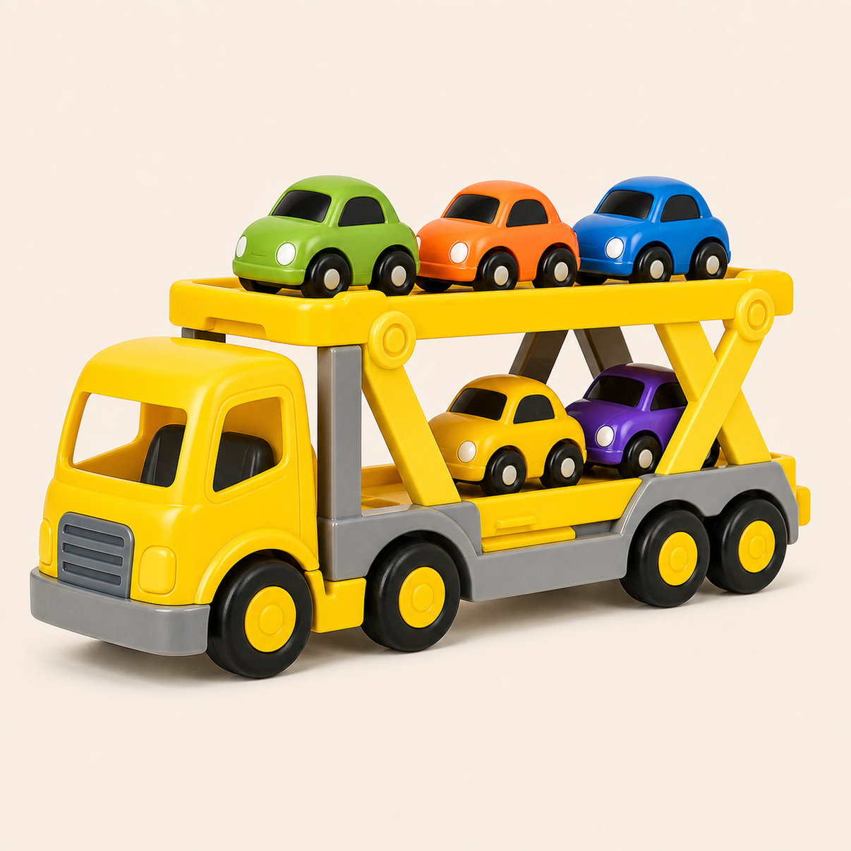 Transport Car Carrier Truck Yellow variant image