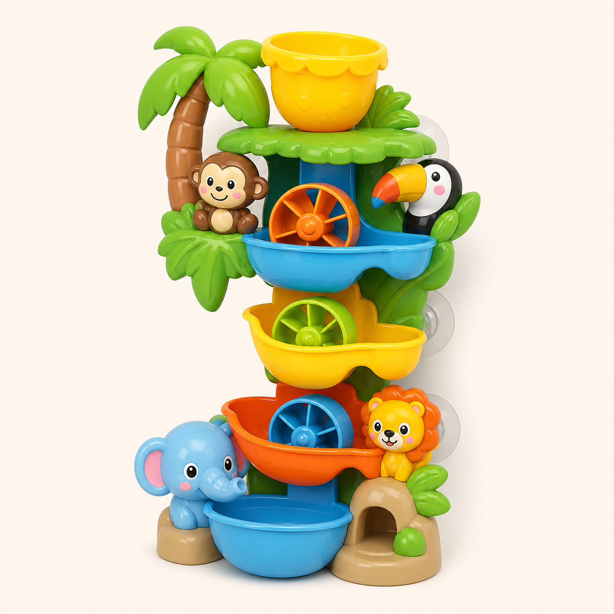 Jungle Waterfall Bath Toy clean product image