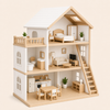 Wooden Dollhouse for Kids White variant image