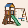 Wooden Outdoor Playset Walnut variant image